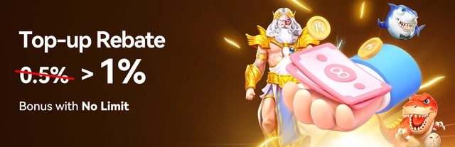 Top Up Rebate 1%